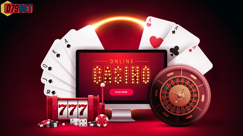Hình ảnh giao diện bắt mắt của Casino D79bet trên nền web hiện đại.